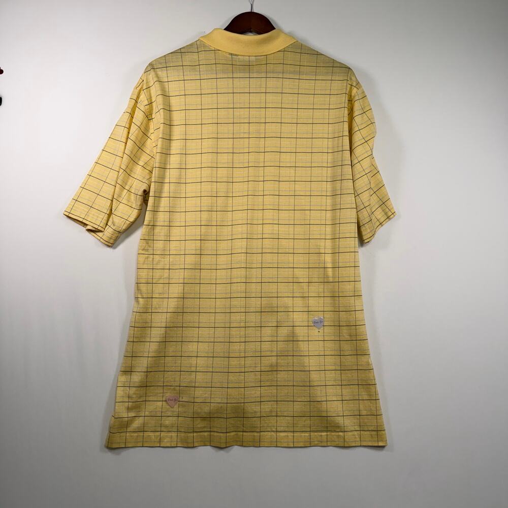 Brooks Brothers Men’s L Performance Knit Cotton Yellow Country Club Lightweight - Picture 5 of 9